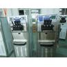 Buy cheap Commercial 3 Flavor Frozen Yogurt Ice Cream Machine Air Pump Feed 40Liters/Hour from wholesalers