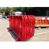 Buy cheap Crowd Control Metal Pedestrian Barriers Electrostatic Coating For Concert from wholesalers
