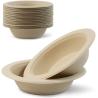 Buy cheap Microwave Round Biodegradable Take Away Box Disposable Gluten Free Eco Friendly from wholesalers