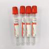 Buy cheap Plastic Glass Red Top Blood Tube Heparin Blood Collection Test Tubes With Clot Activator from wholesalers