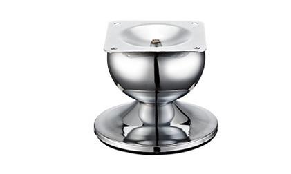 Buy cheap Furniture Decorative Sofa Feet Replacement , H70mm Metal Furniture Legs from wholesalers