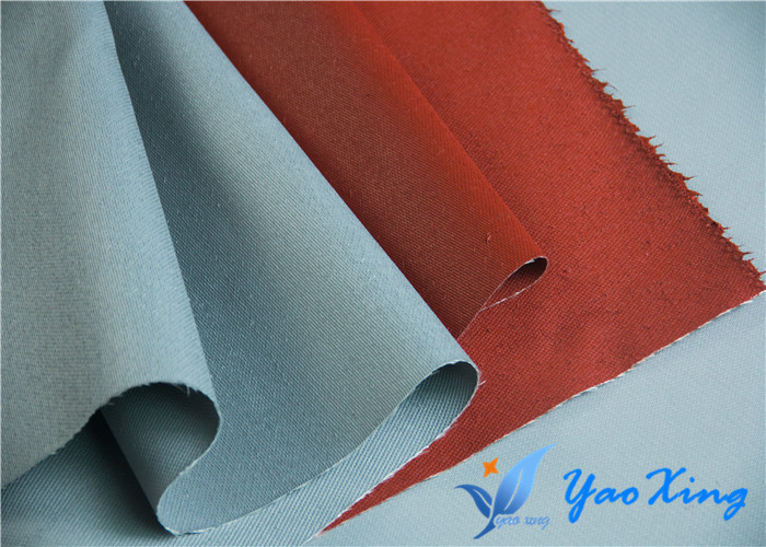 Gray High Temperature Silicone Coated Fiberglass Fabric Non - Flammable