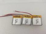 Beauty device Li Polymer Battery , 3.7V 752020 250mAh Lipo Polymer Battery