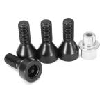 Security Car Locking Wheel Bolts Carbon Steel Apply To For BMW E32 / E34 / 328i