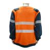 Buy cheap 100% Cotton 350gsm FR Fleece Hi Vis Workwear CAT2 Orange Hi Vis T Shirt from wholesalers
