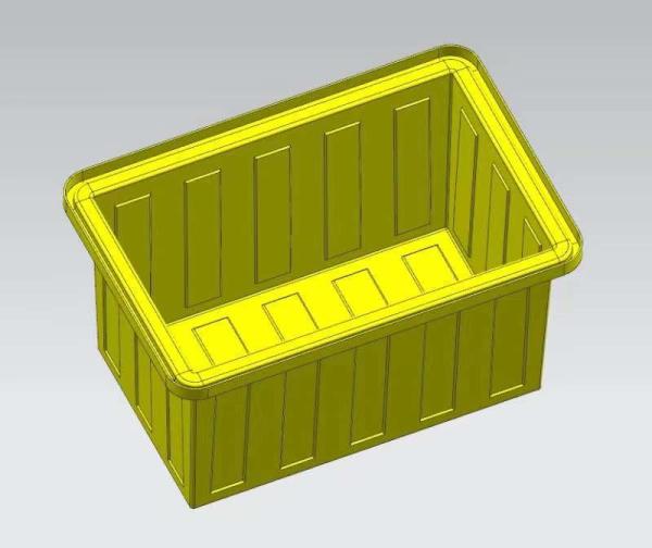Buy cheap Four hundred liters of square box mold for making plastic products from wholesalers