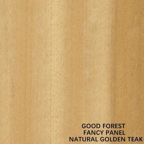 Buy cheap Base Material MDF Faced Natural Golden Teak Wood Veneer 5 / 9 / 12 / 15 / 18 / 25mm from wholesalers