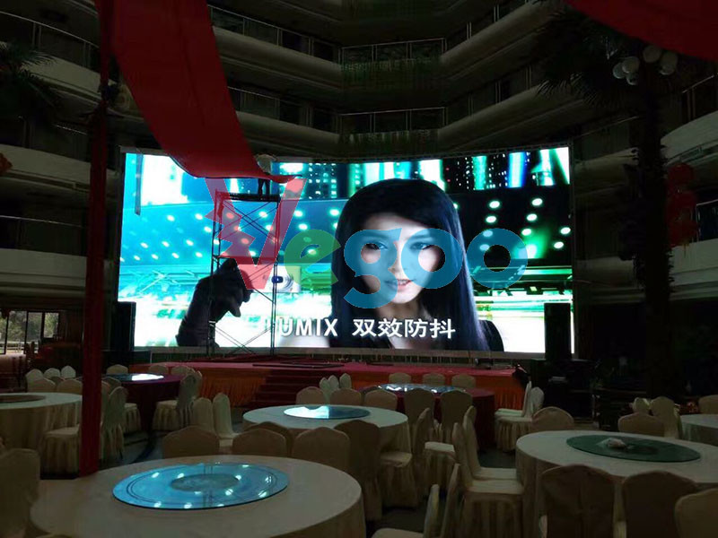 Professional Hd P6 Rental LED Display Curved Led Screen 1R1G1B / SMD3535
