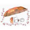 Buy cheap Heat Transfer Easy Auto Open Umbrella Compact Black Easy Storage In Purses from wholesalers
