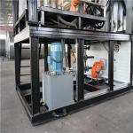 Double Heating Asphalt Melting Machine , Labor Saving Drummed Asphalt Melter