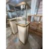 Buy cheap Safe Round Conner Wooden Jewelry Display Cases With 4000K-6000k Led Lighting from wholesalers