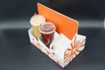 High Quality Factory Customized Cardboard Kraft Holder 2 4 6 Pack Beverages