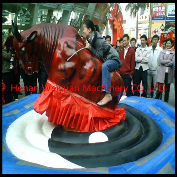Buy cheap Certificates approved high speed amusement mechanical rodeo bull price from wholesalers