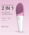 Electric Waterproof Silicone Face Pore Cleanser Massager Facial Cleansing Brush