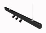 36W 4Ft LED Linear Lighting Fixture Aluminum Warm White