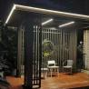 Buy cheap 4x4m Chinese Style Gazebo Outdoor Courtyard Flat Roof Aluminum Pavilion from wholesalers