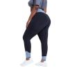 Buy cheap L - 4XL Solid Plus Size Yoga Pants High Waist Splicing Yoga Workout Leggings from wholesalers