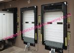 PVC Fabric Loading Dock Sectional Seal Lifting Industrial Garage Doors With