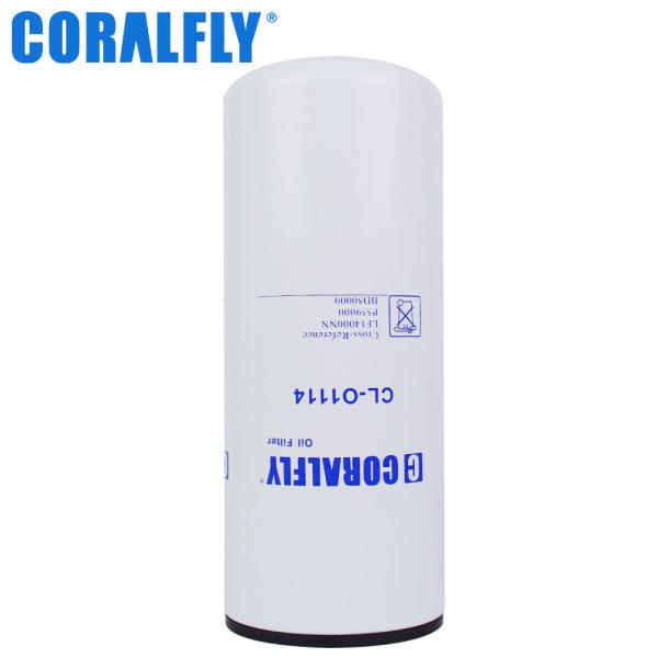 Buy cheap Spin On CORALFLY Oil Filter ISO9001 CORALFLY Lf14000nn Cross Reference from wholesalers