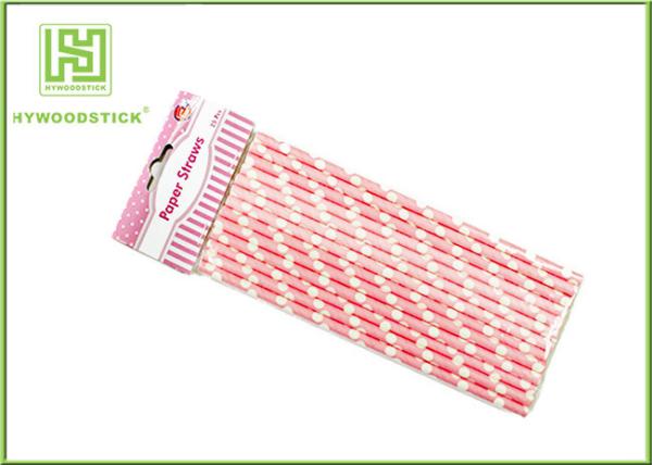Buy cheap Yellow And White Party Paper Straws Party Accessories Greaseproof from wholesalers