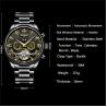Buy cheap KINYUED tourbillion watch mechanical water resistant watch mens watches automatic skeleton mechanical watch from wholesalers
