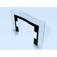 Buy cheap Transparent Glass Oven Hood , Range Hood Glass with Two Radian product