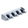 Buy cheap 5 Position Cleaning Tool Holder 6 Hooks Wall Mount Broom Holder 447g from wholesalers