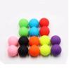 Buy cheap Custom yoga shoulder neck physical Massage therapy ball peanut roller silicone fitness foot double massage ball from wholesalers