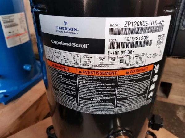 Buy cheap Anti Corresion Copeland Scroll Refrigeration Compressor 10HP R410 ZP120KCE-TFD-425 from wholesalers