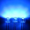 Buy cheap 0.5W 5mm 460-470nm Blue Color 3000-4000mcd Strawhat Shape Clear Lens 120deg Light Emitting Diode from wholesalers