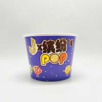 Buy cheap Disposable Food Packing Container Salad Kraft Paper Bowl Custom Logo Printing product