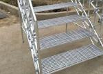 Anti Rust Anti Slip Steel Grating 100mm Serrated Style Hot Dip Galvanized