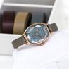 Buy cheap Female 2035 Alloy Quartz Wrist Watch Leather Strap Silver Women from wholesalers