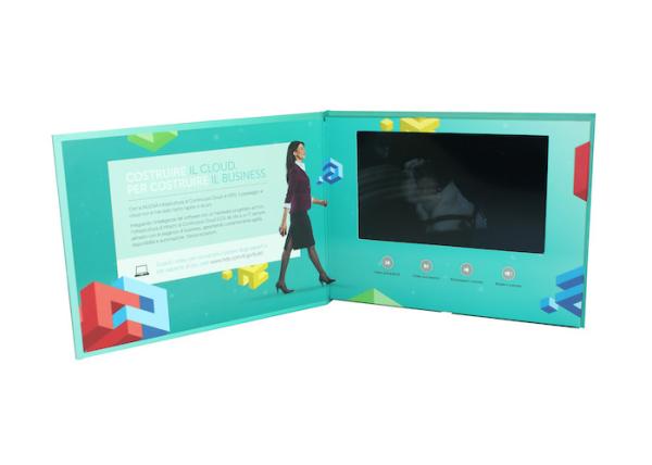 Buy cheap Advertising Elegant Video Invitation Card With USB port , Customized size from wholesalers