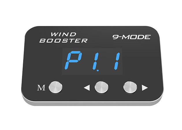 2.6 Inch 9 Drive Electronic Throttle Controller Metal Panel Car Throttle Response