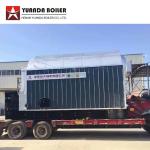 Horizontal Travelling Chain Grate Water Fire Tube Coal Boiler For Textile Mill