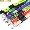 Buy cheap Personalized Printing Flat Polyester Lanyards Eco friendly with Detachable clip from wholesalers