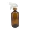 Buy cheap Amber Boston Glass Sprayer Bottle With Bamboo Cap 500Ml Fine Mist Sprayer Bottle from wholesalers