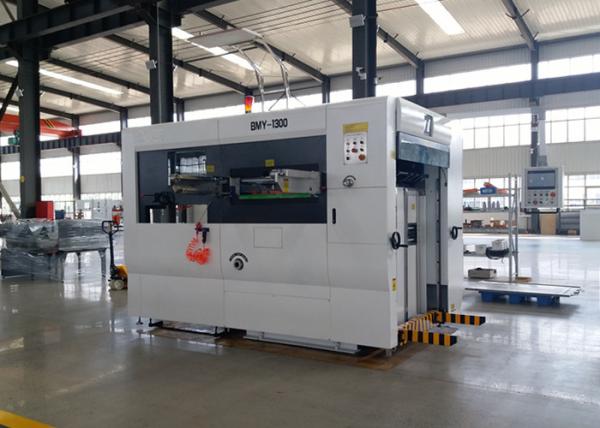 Buy cheap BYM Flat Bed Ppaer Carton Die Cutting Machine 4600 Pcs/ Hour Speed from wholesalers