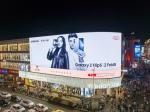 P5 Outdoor Advertising LED Display Die-Cast Aluminum Curved Surface SMD2121,