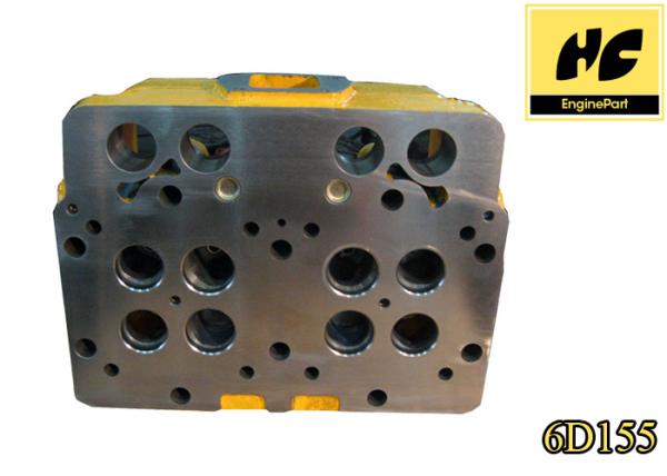 Buy cheap Cast Iron / Aluminum Diesel Engine Cylinder Head For Komatsu 6D155 6127111013 OE Standard from wholesalers