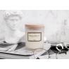 Buy cheap Frosted Long Stem Tealight Candle Holders Wooden Lid Elegant Feature from wholesalers