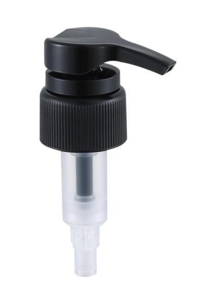 28/410 Hand Sanitizer Pump Dispenser Left Right Lock Plastic PP White Dispenser