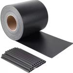 Green Gray Decorative Garden Tape Fence Privacy 450gsm PVC Strip Fence Screen