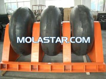 Buy cheap Molastar Turn Cell Rubber Fender/Rolling Rubber Fender from wholesalers