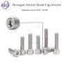 Buy cheap DIN912 A2 SS304 SS316 Hexagon Socket Head Cap Screws M6 M8 M10 M12 Passivated Finish from wholesalers