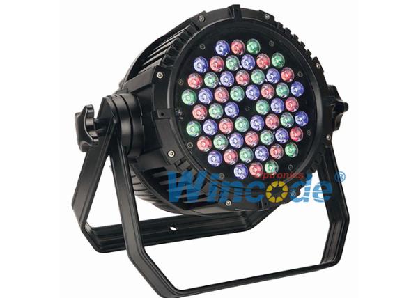 Buy cheap Standalone Control Led Par 54 × 3W RGBW Waterproof , Professional Stage Light 8 Channels from wholesalers