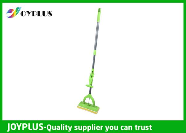Buy cheap Fashionable Flat Floor Sponge Mop , Room Cleaning Mop Green Color HP0590B from wholesalers