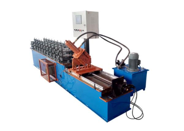PLC Controlled Drywall Making Machine , Corner Angle Iron Steel Frame Roll