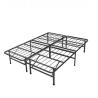Buy cheap 4 Inches High Foldable Metal Platform Bed Frame for Bedroom Sturdy Steel Construction from wholesalers